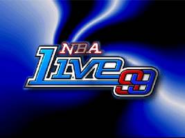 NBA Live 99 Title Screen